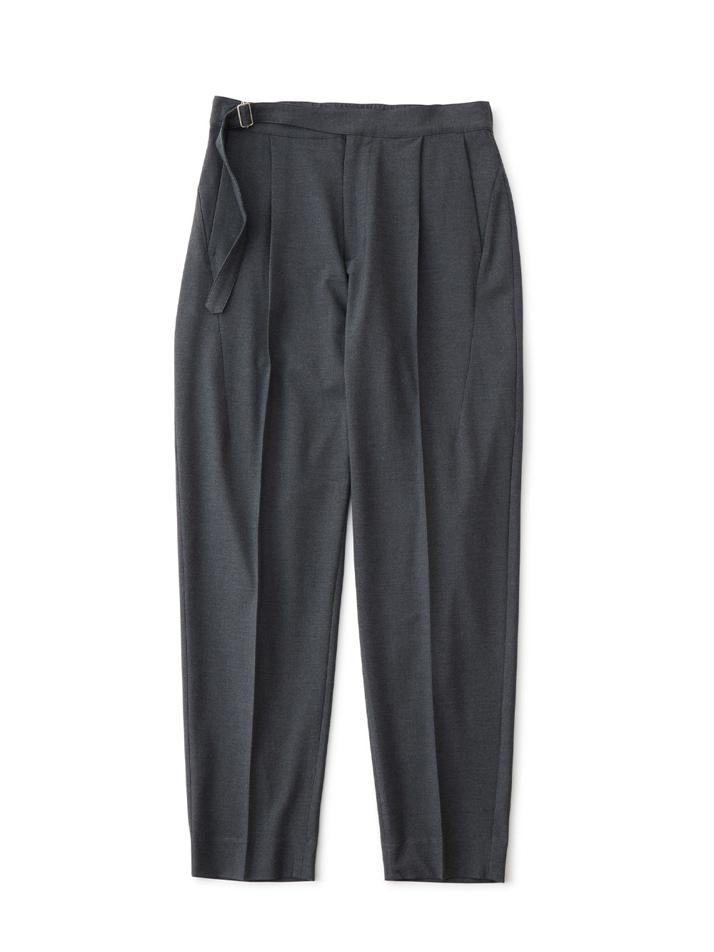 1 Tuck Tapered Pants Charcoal