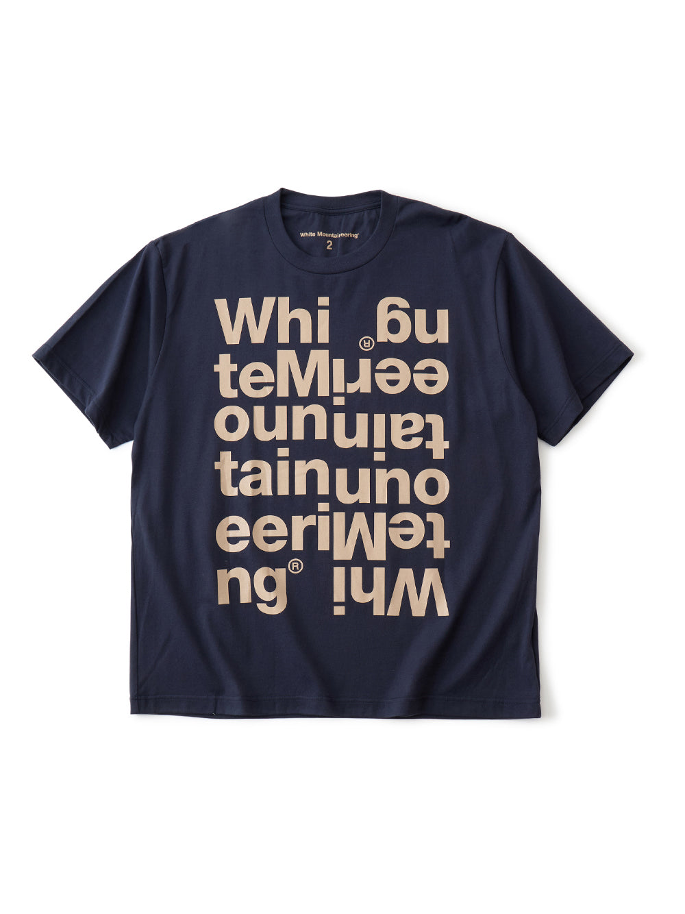 Double Logo T-Shirt Navy