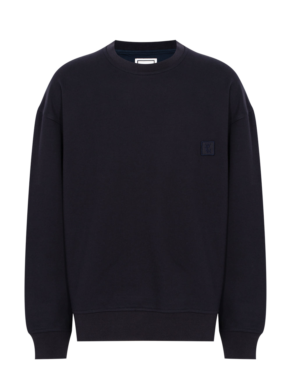 3D Flower Back Logo Sweatshirt (Navy)