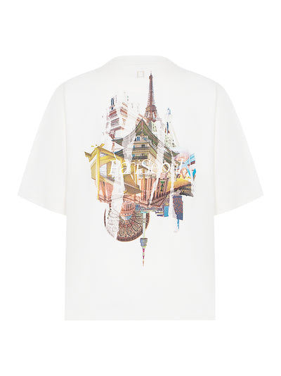 City Graphic T Shirt (Ivory)