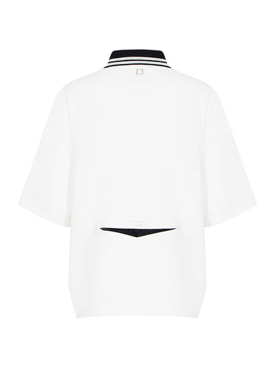Color Block T-Shirt (White)