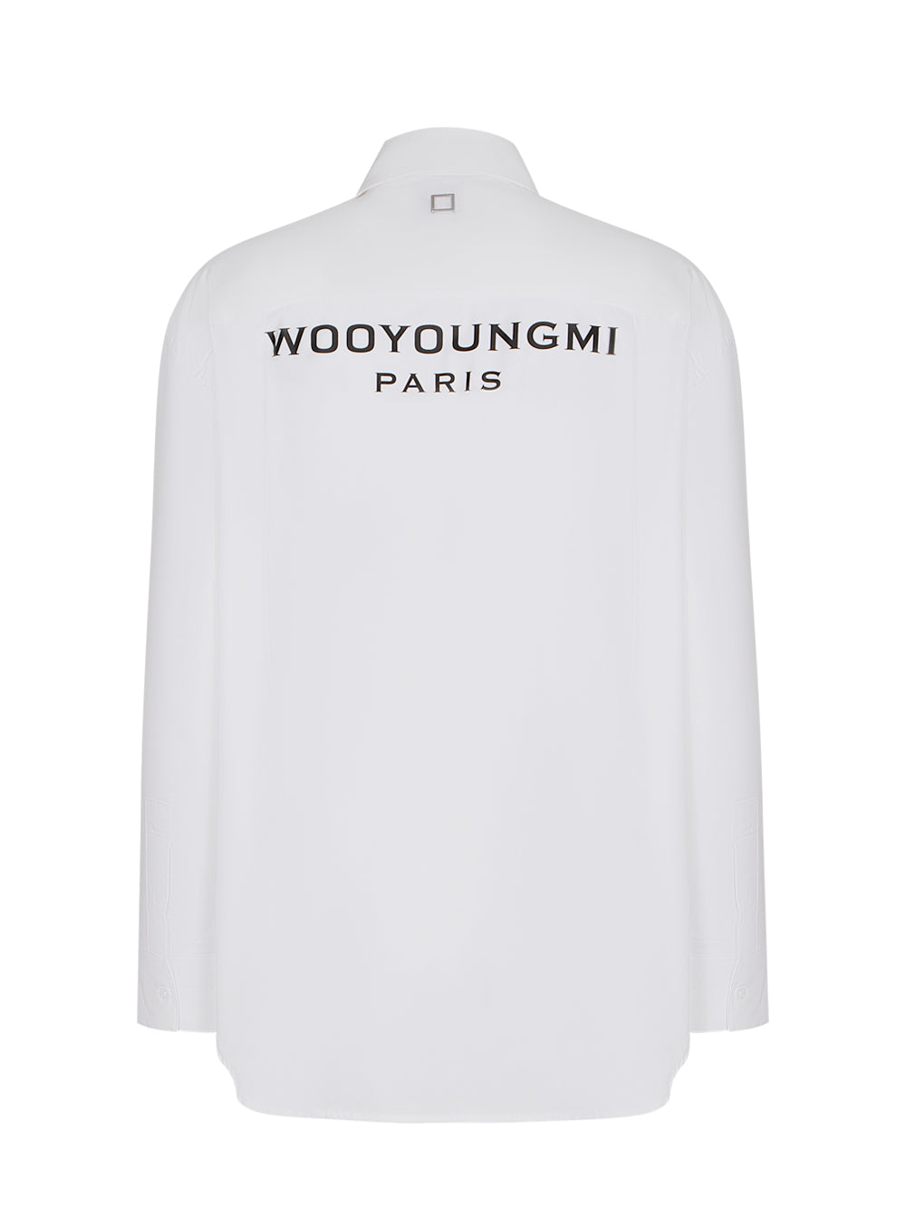 Cotton Back Logo Shirt (White)