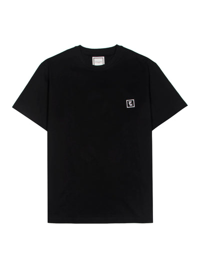 Cotton Back Logo T-Shirt (Black)