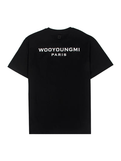 Cotton Back Logo T-Shirt (Black)