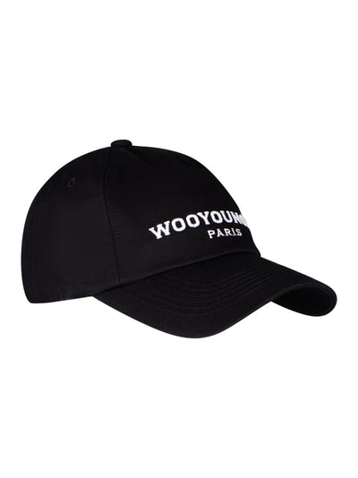 Embroidered Ball Cap (Black)