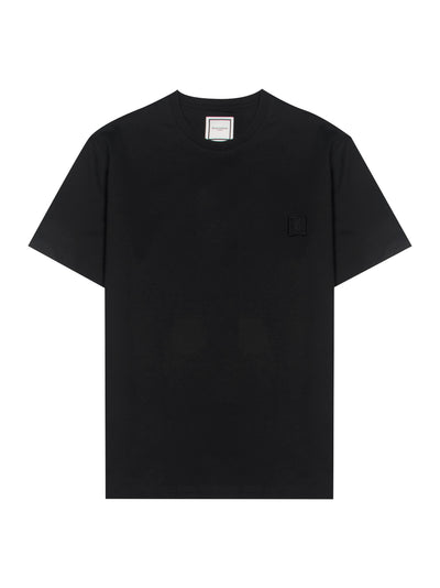 Flower Back Logo T-shirt (Black)