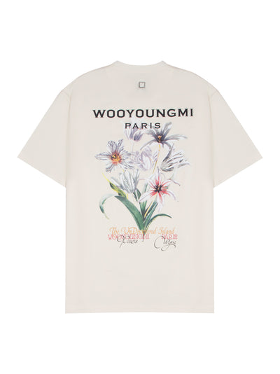 Flower Back Logo T-shirt (Ivory)
