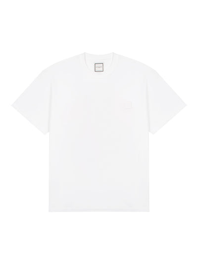 Swaying Flower Back Logo T-Shirt (White)