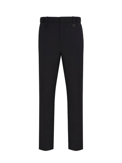 Wool Tapered Pants (Black)