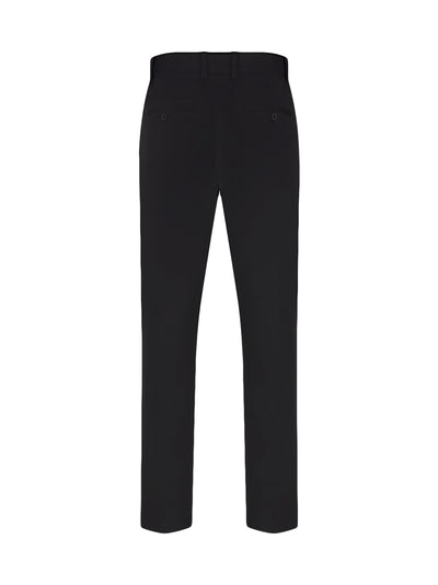 Wool Tapered Pants (Black)