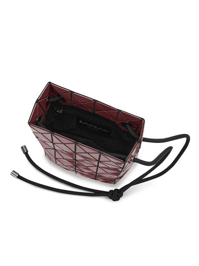 WRING GLOSS Shoulder Bag (Small) (Burgundy)