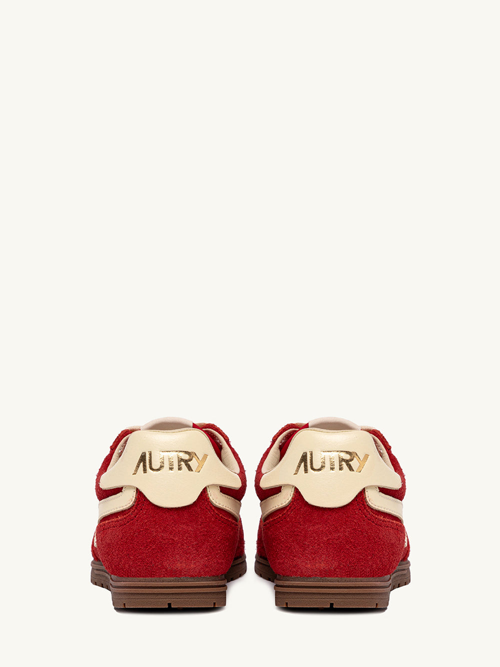 Sneakers Windspin In Suede And Leather (Ruby/Rutabaga) (Men)