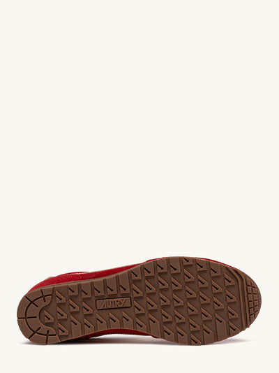 Sneakers Windspin In Suede And Leather (Ruby/Rutabaga) (Men)