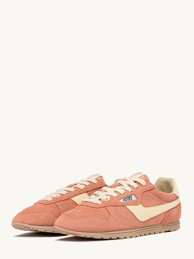 Sneakers Windspin In Suede And Leather (Damask And Rutabaga) (Women)