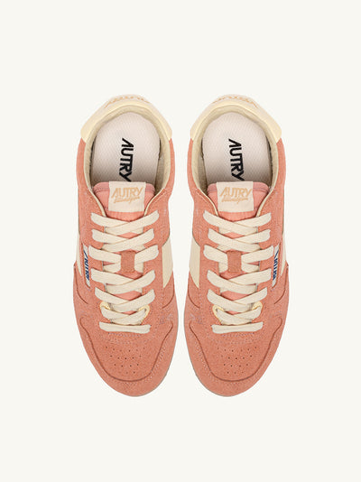 Sneakers Windspin In Suede And Leather (Damask And Rutabaga) (Women)