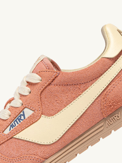 Sneakers Windspin In Suede And Leather (Damask And Rutabaga) (Women)