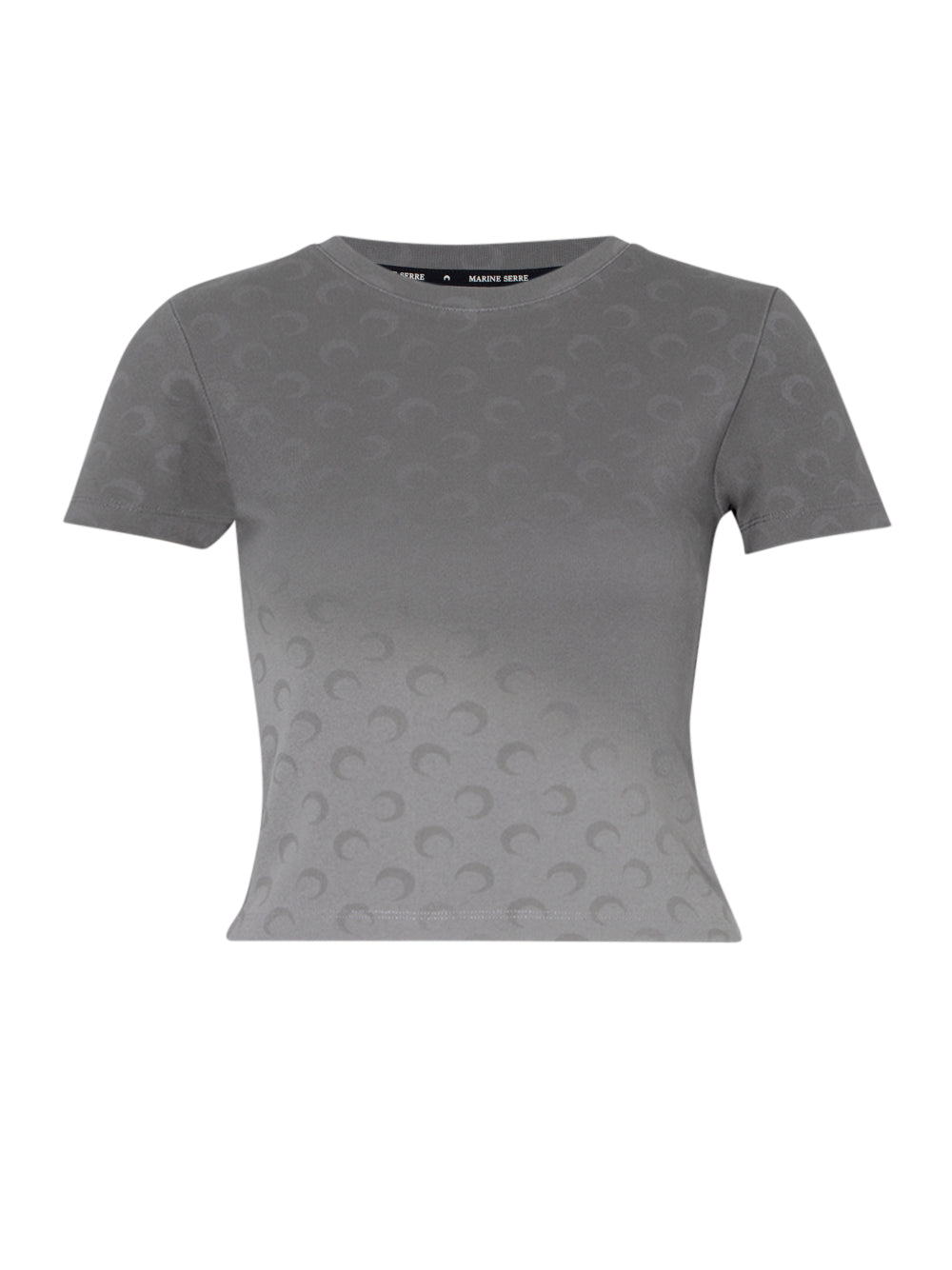 Faded Moon Jersey Baby Fit T-Shirt Dark Grey