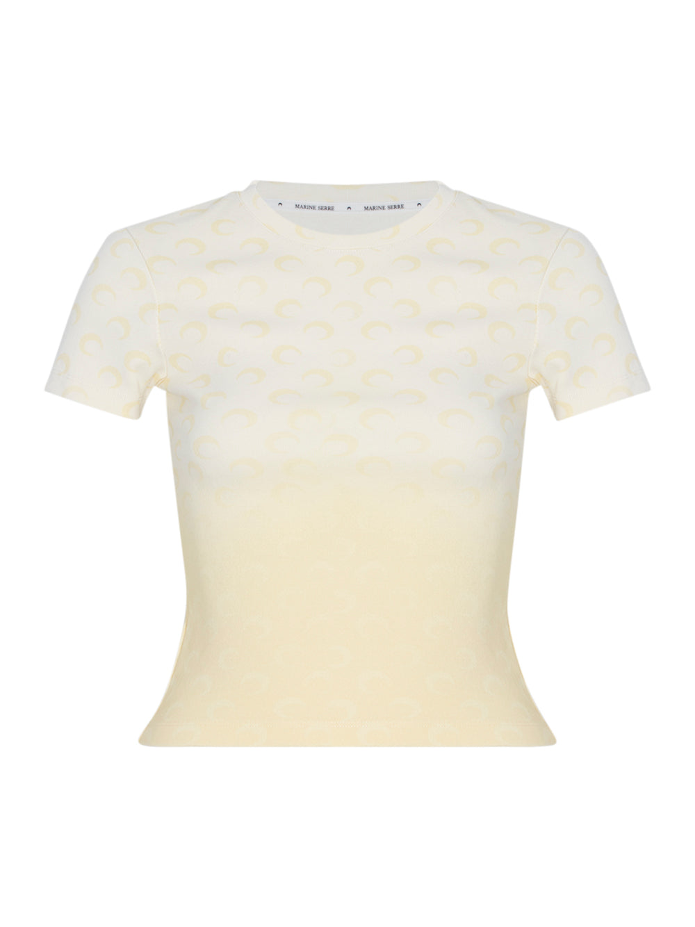 Faded Moon Jersey Baby Fit T-Shirt Light Yellow