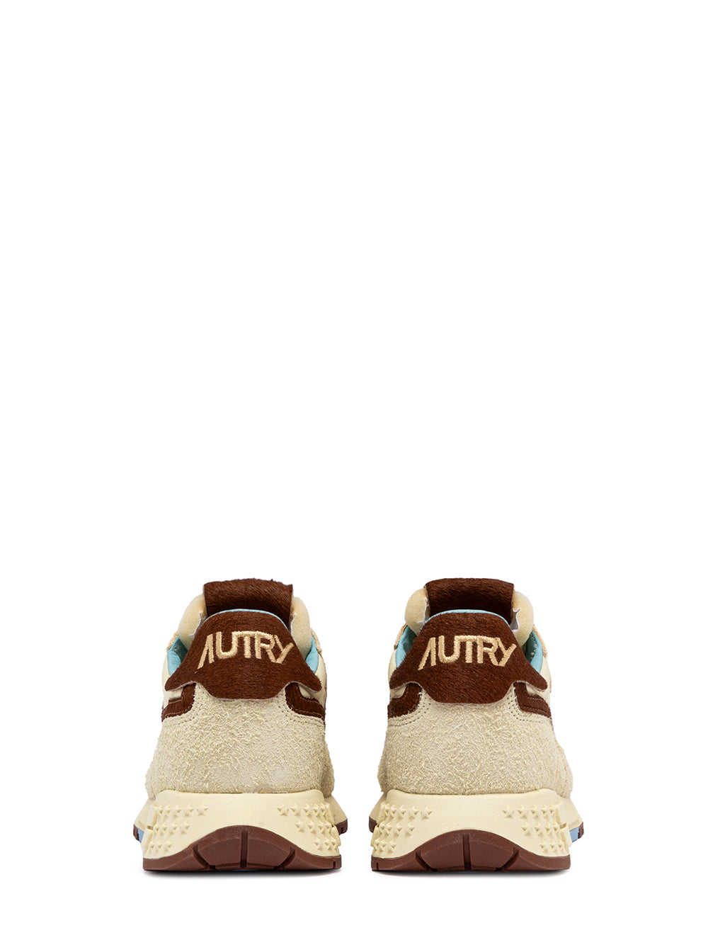 Reelwind Low Sneakers In Suede And Nylon (Nut/Brown) (Men)