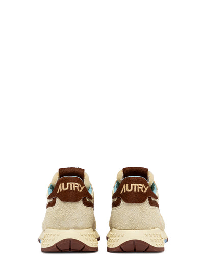 Reelwind Low Sneakers In Suede And Nylon (Nut/Brown) (Men)