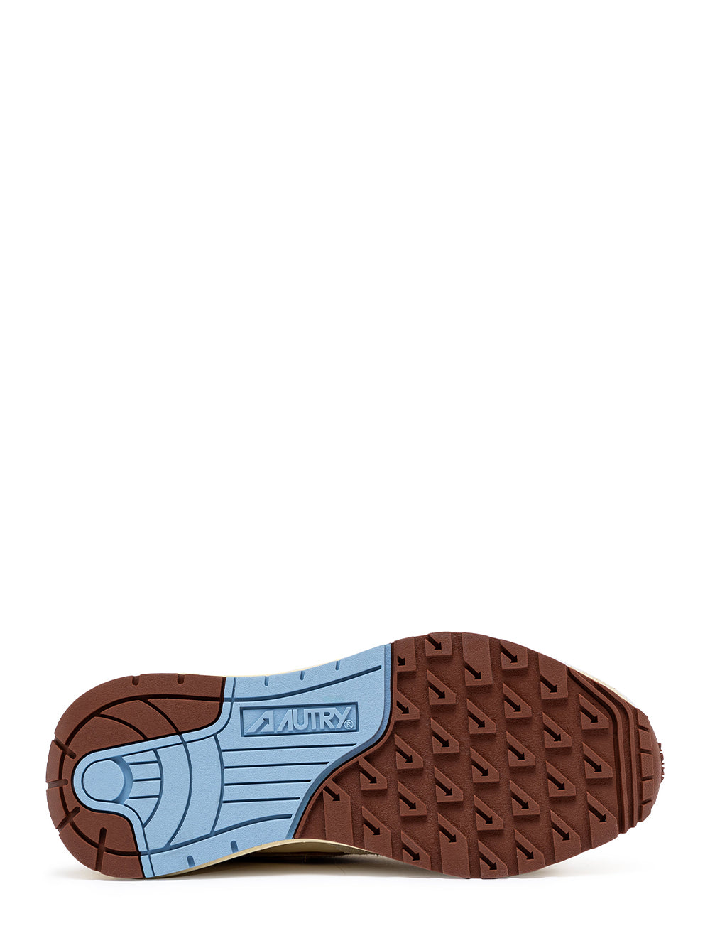 Reelwind Low Sneakers In Suede And Nylon (Nut/Brown) (Men)