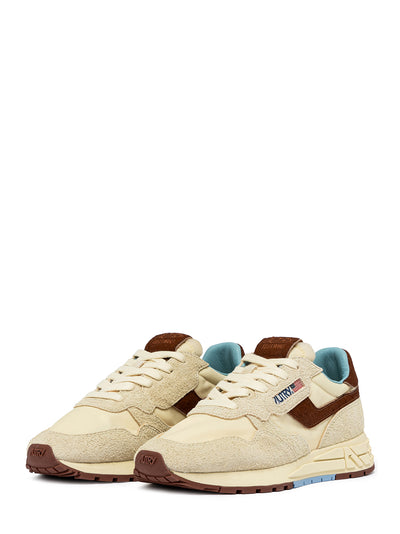 Reelwind Low Sneakers In Suede And Nylon (Nut/Brown) (Women)