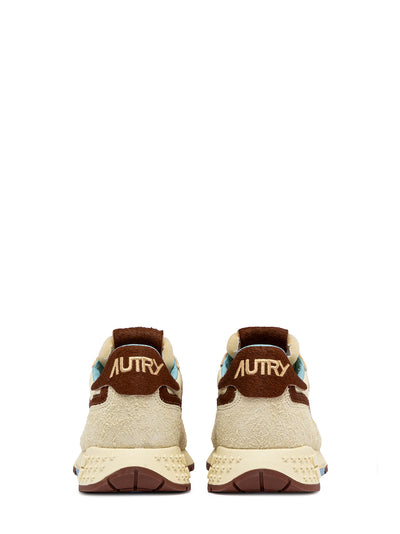 Reelwind Low Sneakers In Suede And Nylon (Nut/Brown) (Women)
