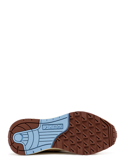 Reelwind Low Sneakers In Suede And Nylon (Nut/Brown) (Women)