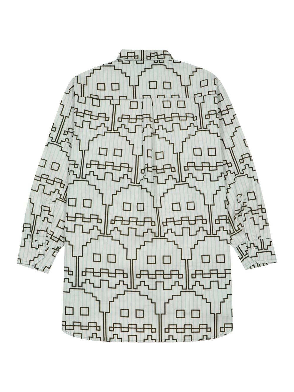 Camicia Oversize Popeline (White Ghost)