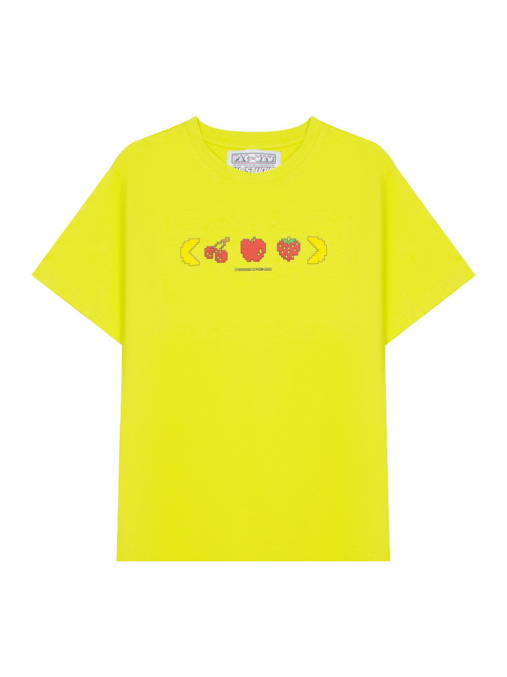 Fluo Pac-Fruits T-Shirt (Fluo Yellow)