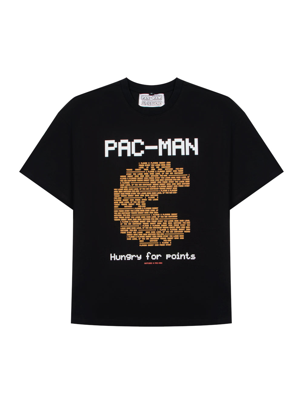 Hungry Pac-Man T-Shirt (Black)