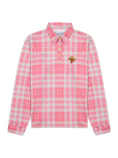 Polo Maglia (Tartan Pink)