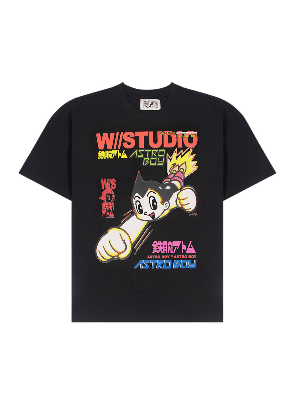 T-Shirt Astro Boy Rocket (Black)