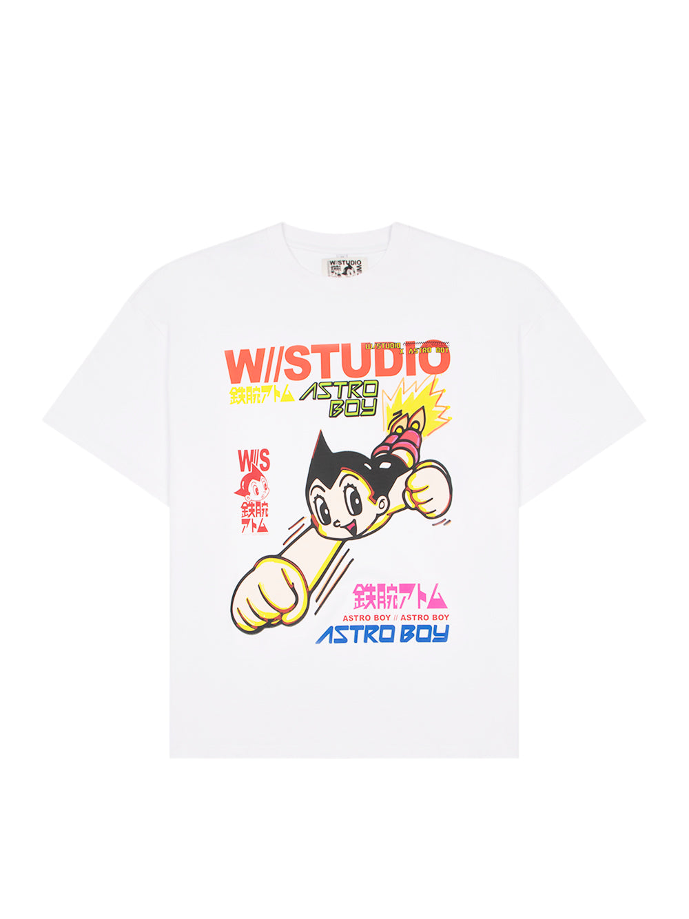 T-Shirt Astro Boy Rocket (White)