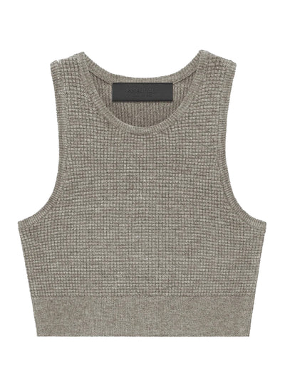 Waffle Sport Tank (Heather Gray)