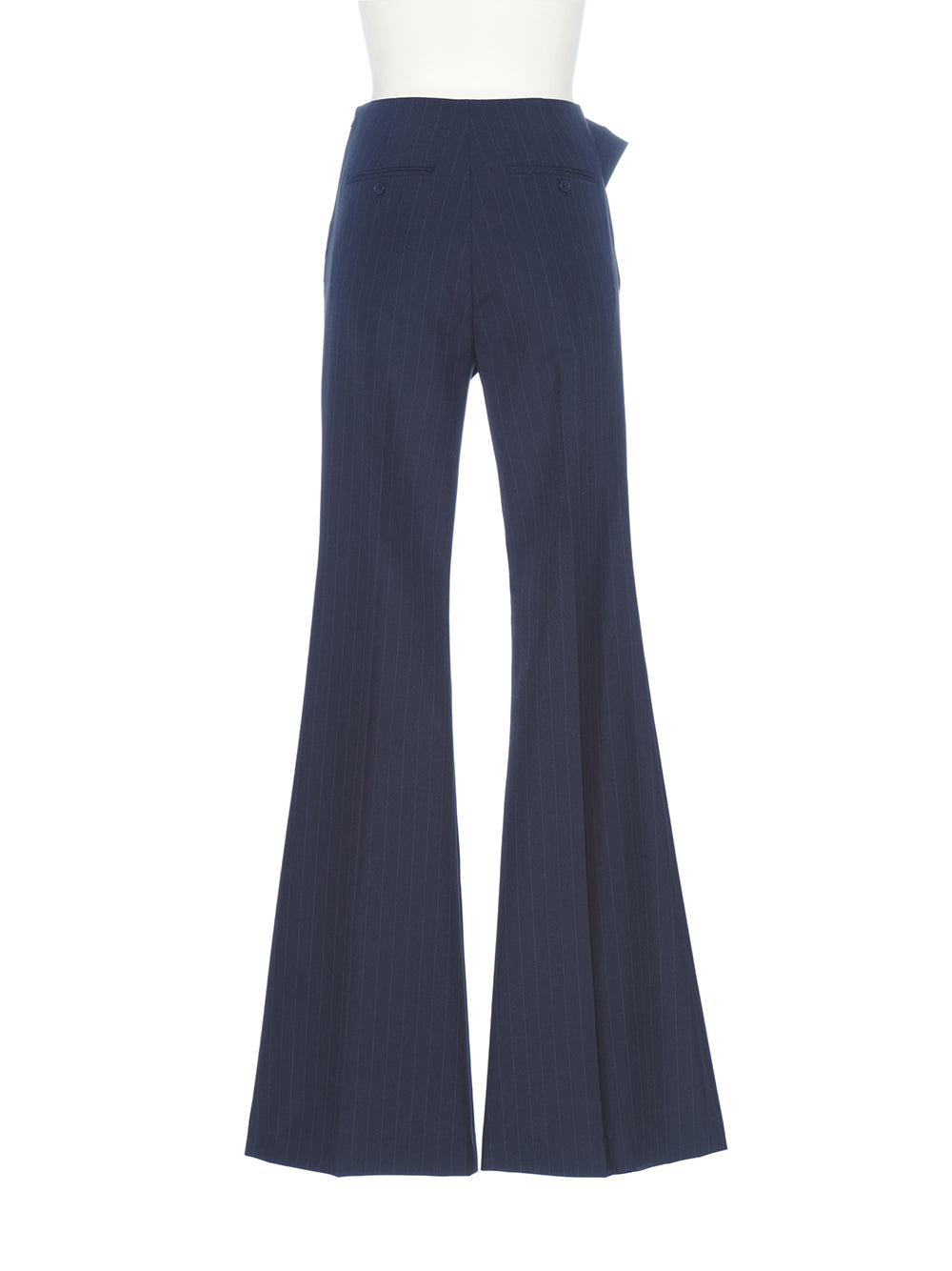 Waist Flipped Pants (Navy)