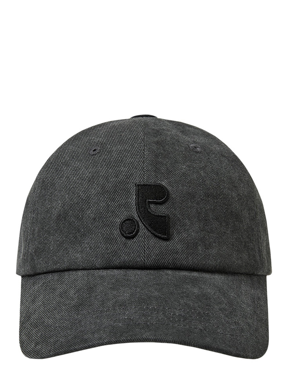 Washed Logo Cap (Charcoal)