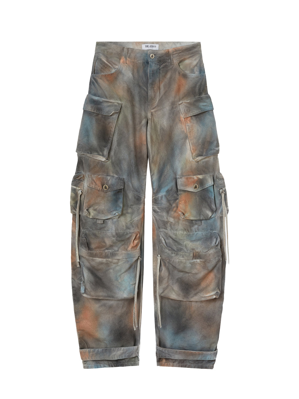 Washed Mauve Long Pants (Grey/Rust)