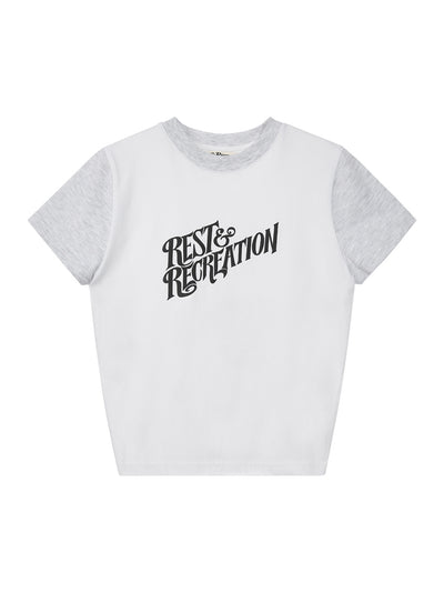 Wave Logo Coloration T-Shirt (White)