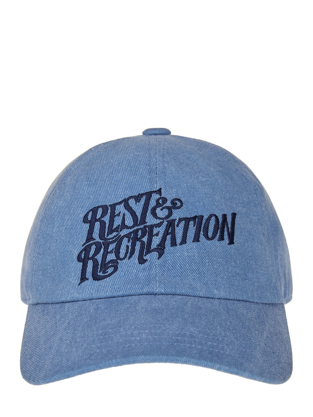 Wave Logo Washing Ball Cap (Blue)