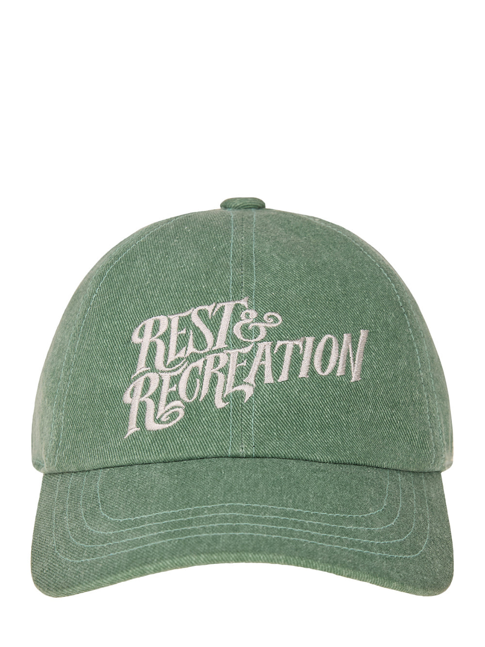 Wave Logo Washing Ball Cap (Green)