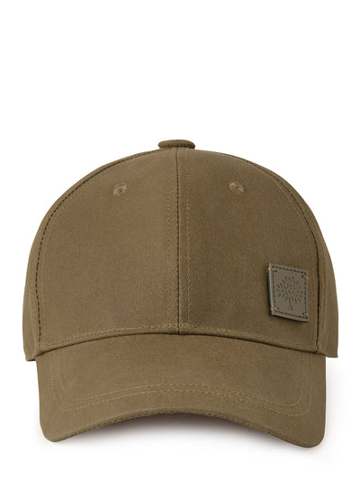 Waxed Baseball Cap (Dark Moss)
