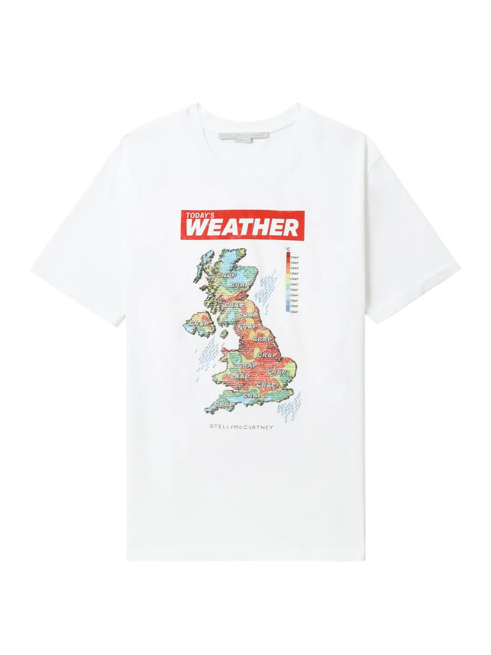 Weather Crystal Hotfix T-Shirt (Pure White)