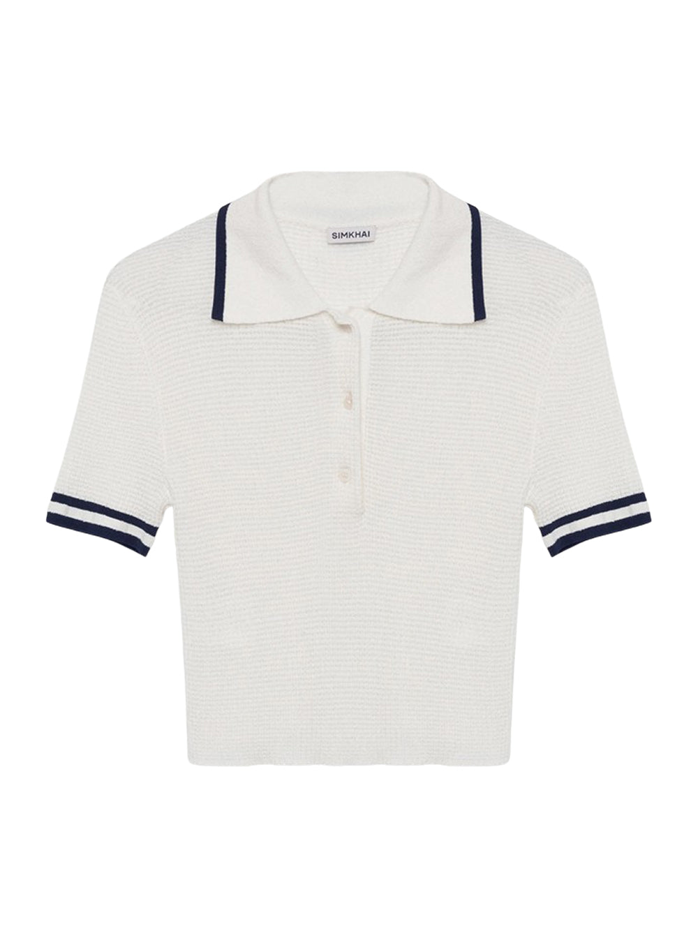 Whitten Short Sleeve Polo (Ivory Multi)