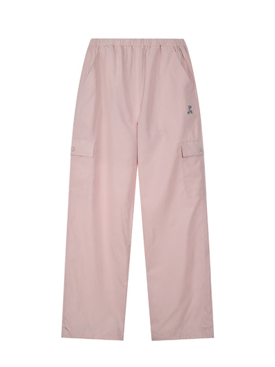 Wide Cargo Pants (Pink)