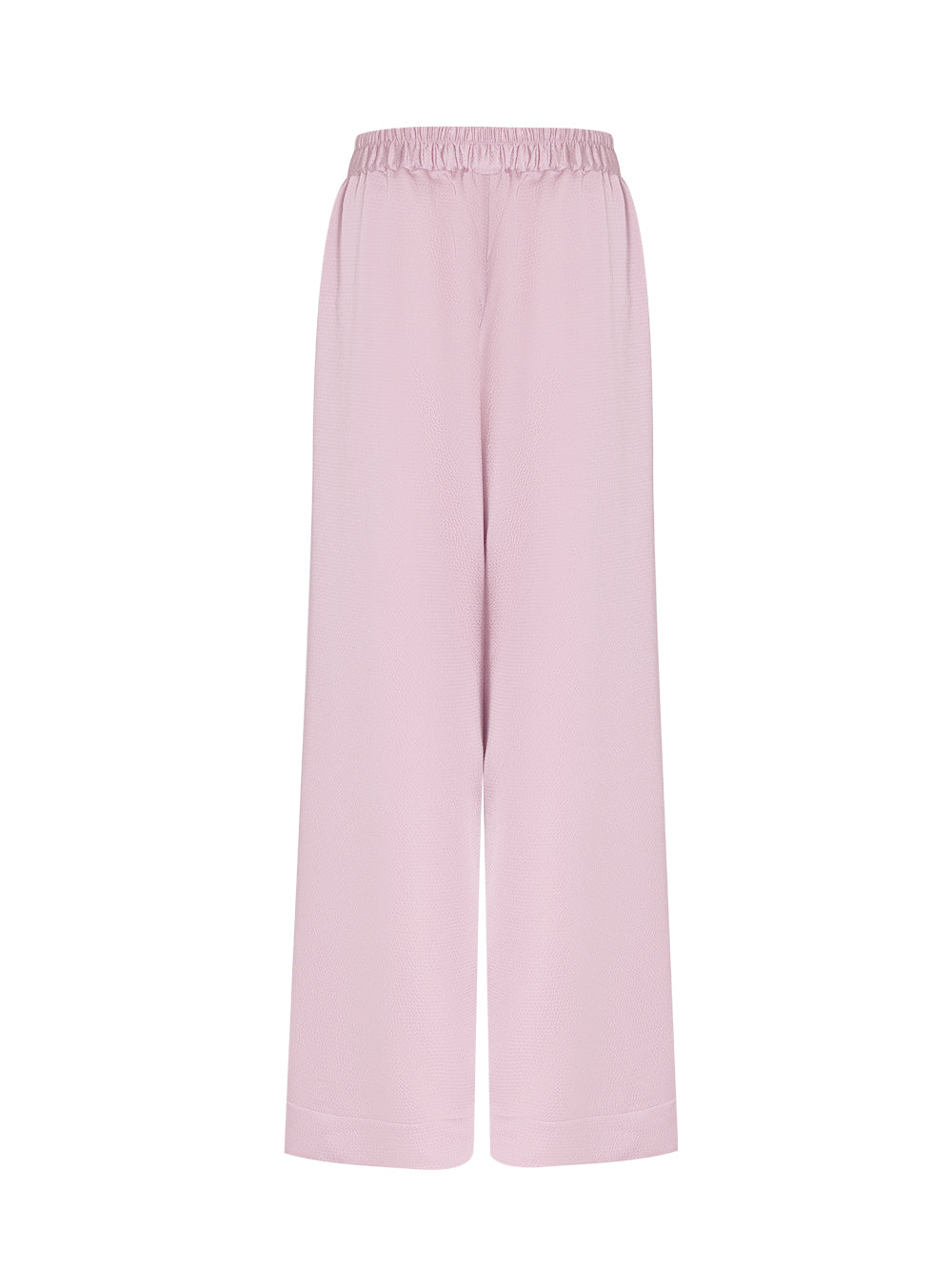Wide Leg Tech Seersucker Pants (Magmau)
