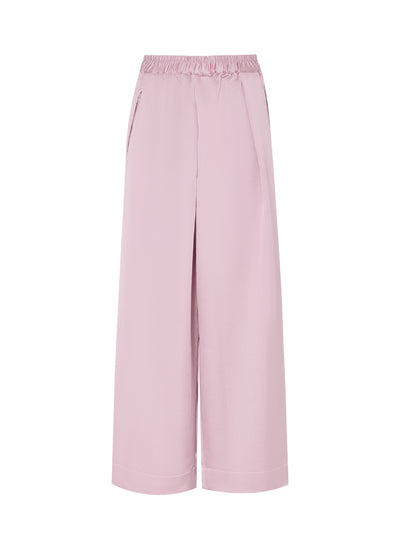 Wide Leg Tech Seersucker Pants (Magmau)