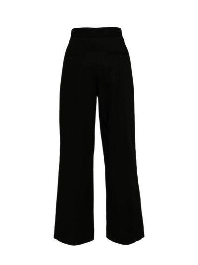 Wide Leg Trouser (Black)