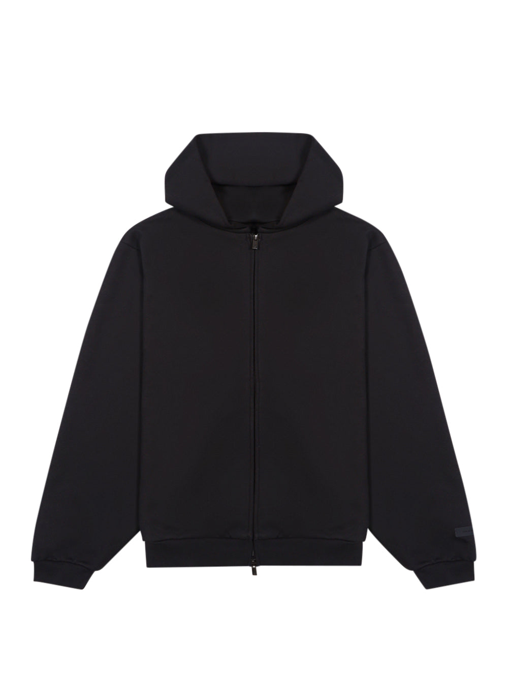 Women Classic Full Zip-Up Hoodie (Jet Black)