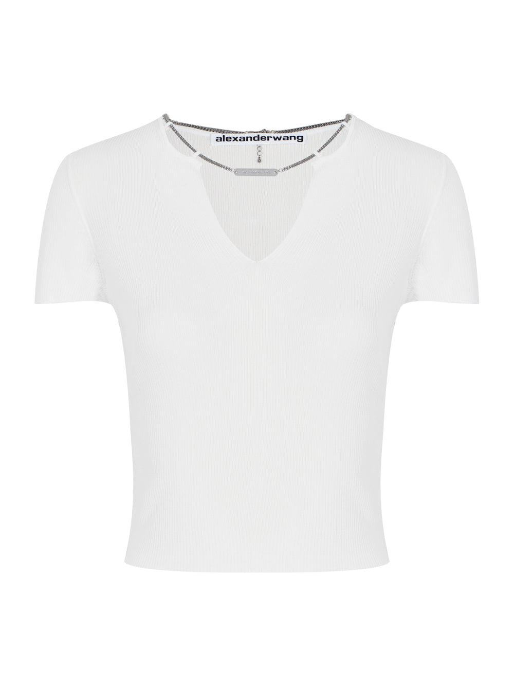 Women Logo Nameplate Pullover (White)